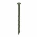 Nuvo Iron #10 screw, 3 1/2 in., Torx head, includes T25 Drill bit Green, 100PK 10312GRJ